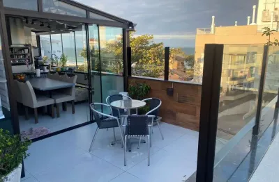 Mobiliado, sacada com churrasqueira, 2 quartos e 1 vaga à venda nos ingleses.