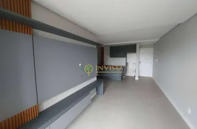 Semi mobiliado, sacada com churrasqueira e 1 vaga à venda nos Ingleses.