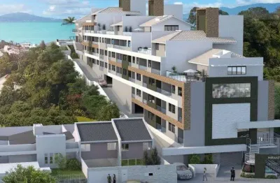 À venda | 92 m², sacada com churrasqueira, vista mar, 3 quartos e 2 vagas - coqueiros, em florianópolis.