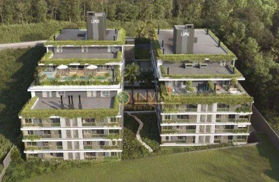 Á venda em condomínio clube em cacupé! duplex, sacada com churrasqueira, 1 suíte e 1 vaga