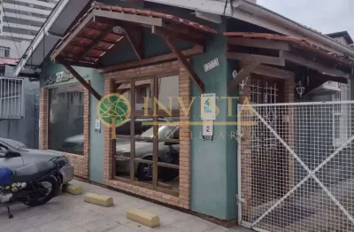 Locação | casa comercial com 170 m², 8 salas, 6 vagas - estreito, em florianópolis.
