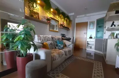 À venda em campinas próximo a cassol! sacada com churrasqueira, 2 quartos e 1 vaga de garagem.