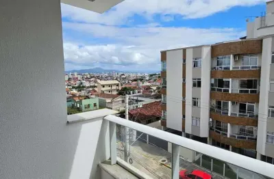 À venda | 94 m², sacada com churrasqueira, vista mar, 3 quartos e 1 vaga de garagem - capoeiras, em florianópolis.