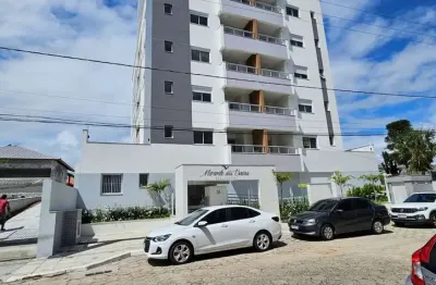 À venda | 72 m², sacada com churrasqueira, vista mar, 2 quartos e 1 vaga de garagem - capoeiras, florianópolis.