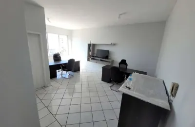 Locação no bairro estreito! sala comercial mobiliada e com vista mar.