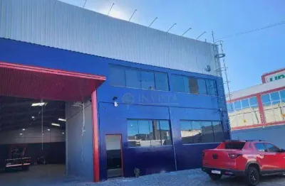 À venda | galpão comercial de 683 m², 6 salas e 3 vagas de garagem - bela vista, em palhoça.
