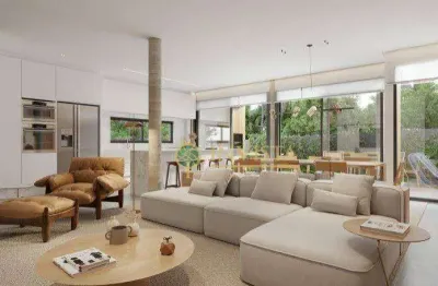 À venda | 241 m², 3 quartos (todos suítes), churrasqueira e 2 vagas de garagem - cacupé, em florianópolis.