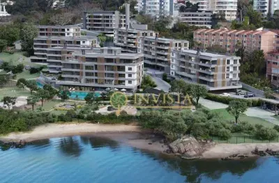 Frente mar à venda no joão paulo! alto padrão, 3 quartos, sacada com churrasqueira e 2 vagas de garagem.