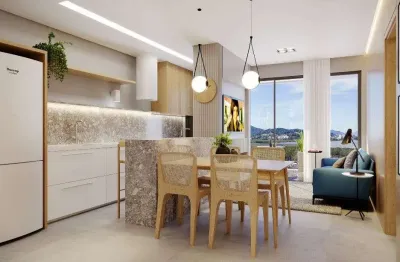 Lançamento! apartamento com 2 quartos, sacada com churrasqueira e 1 vaga de garagem.