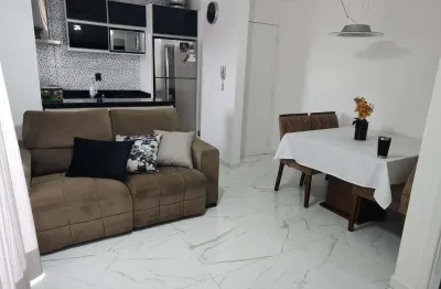 À venda | 50 m², 2 quartos, sacada com churrasqueira e 1 vaga de garagem - palhoça/sc.