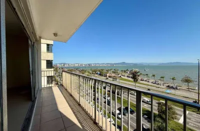 Á venda | 161 m², semi mobiliado, frente mar, 3 quartos e 1 vaga de garagem - beira mar norte, em florianópolis.