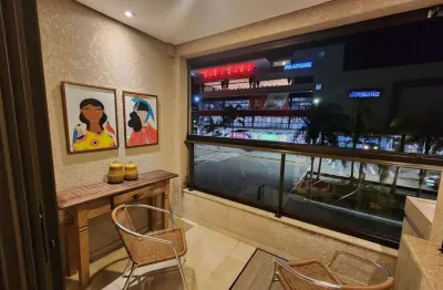 Apartamento com 2 quartos à venda em jurerê, mobiliado, sacada com churrasqueira e 1 vaga - florianópolis/sc.