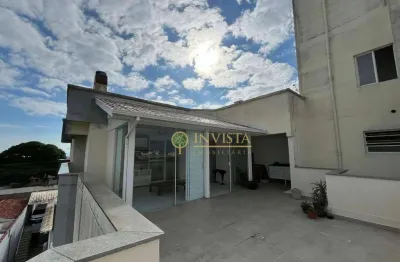 À venda | 131 m², terraço privativo, vista mar, churrasqueira, 3 quartos e 2 vagas - jardim atlântico, florianópolis.