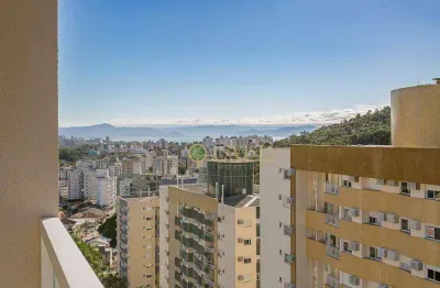 Apartamento com 2 quartos à venda, 65 m², sacada com churrasqueira e 2 vagas - itacorubi, em florianópolis.