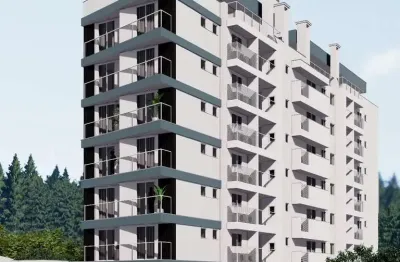 À venda, próximo a ufsc! novo, 2 quartos, sacada com churrasqueira e 1 vaga de garagem.