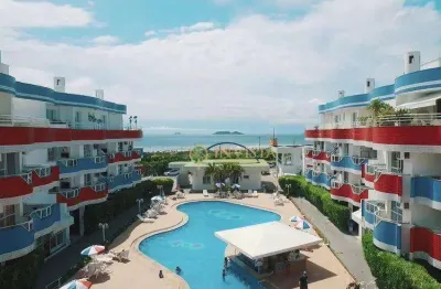 À venda na praia dos ingleses! sacada com vista mar, 1 quarto e 1 vaga de garagem - oportunidade para investidores.