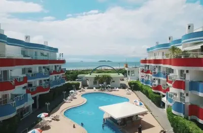 À venda na praia dos ingleses! sacada com vista mar, 1 quarto e 1 vaga de garagem - oportunidade para investidores.