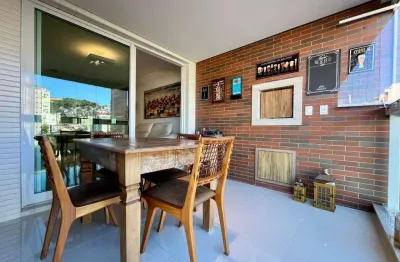 À venda | jazz club, 2 suítes, 102m², sacada com churrasqueira e vista mar e 1 vaga de garagem - agronômica, florianópolis.