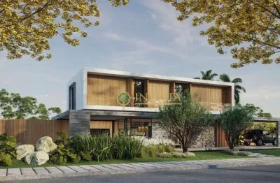 À venda | condomínio fechado, 365m², piscina privativa, 4 suítes e 4 vagas de garagem - garopaba.