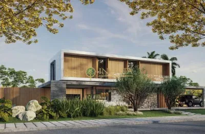 À venda | condomínio fechado, 365m², piscina privativa, 4 suítes e 4 vagas de garagem - garopaba.