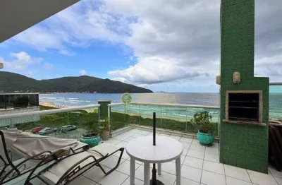 À venda | frente mar, terraço privativo, 144m² e 1 vaga de garagem - praia dos açores, florianópolis.