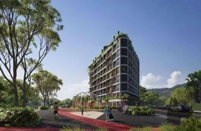 À venda | sacada com churrasqueira, 70 m², 2 quartos e 1 vaga de garagem - jurerê, em florianópolis.