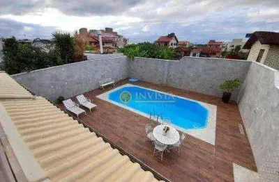 2 pavimentos, 4 quartos, sacada, piscina e 2 vagas de garagem - à venda no bairro carianos