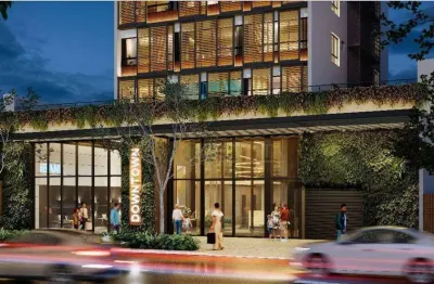 Apartamento studio em construção no centro de florianopolis.