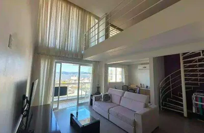 À venda | sacada com vista mar, duplex, 96 m² e 1 vaga de garagem - barreiros, em são josé.