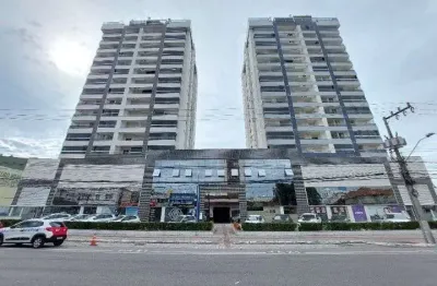 À venda | 100 m², Mobiliado, 3 quartos, Vista Mar, sacada com churrasqueira e 2 vagas de garagem - Estreito, em Florianópolis.