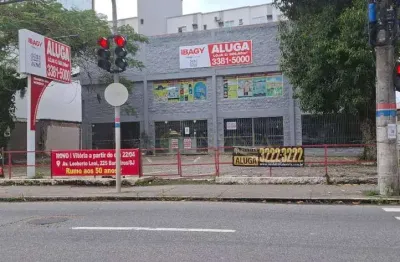 Loja para alugar em florianópolis, 677 m² e 11 vagas - bairro estreito, próximo à av. beira mar continental.