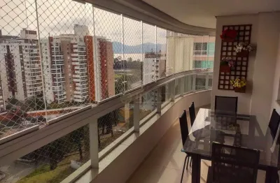À venda | 128 m², sacada com churrasqueira, vista Mar, 3 quartos e 2 vagas de garagem - Agronômica, em Florianópolis.