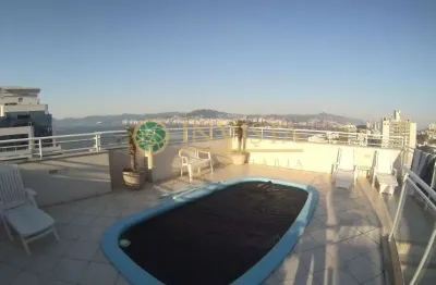 À venda | alto padrão, terraço privativo, 348m², 3 quartos e 3 vagas de garagem - estreito, em florianópolis.