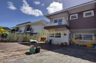 Casa com 3 quartos à venda, 153 m², sacada com churrasqueira e 3 vagas - ribeirão da ilha, em florianópolis.