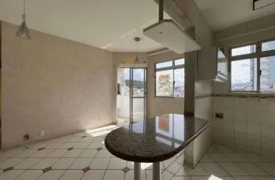 À venda | 60 m², sacada com churrasqueira, semi mobiliado e 2 quartos - próximo ao combo e shopping itaguaçu, em são josé.