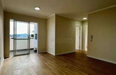 À venda | 58 m², 2 quartos, sacada com churrasqueira, vista mar e 1 vaga de garagem - balneário estreito, florianópolis.