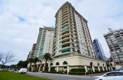 À venda | 316 m², ed. la perle, frente mar, 4 quartos (todos suítes) e 4 vagas - agronômica, florianópolis.