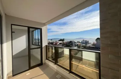 À venda | 128 m² garden, terraço com churrasqueira e vista mar, 3 quartos e 2 vagas - balneário estreito, florianópolis.