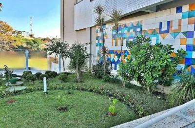 À venda | 84 m², sacada com churrasqueira, semi mobiliado, 3 quartos e 1 vaga - capoeiras, em florianópolis.