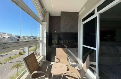 À venda | 120 m², sacada com churrasqueira, mobiliado. 3 quartos e 2 vagas - praia de jurerê internacional, em florianópolis.