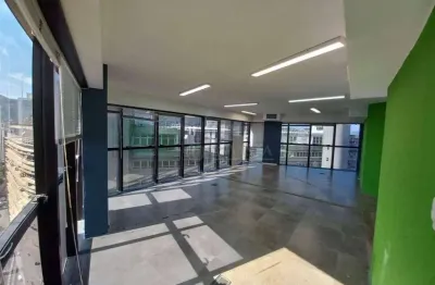 Locação | conjunto de salas comerciais com 250 m² e 7 vagas - centro, em florianópolis.