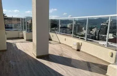 Locação | 108 m², andar alto, 3 suítes, terraço privativo e 2 vagas - coqueiros, em florianópolis.