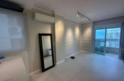 Locação | semi mobiliado, 74 m², 2 quartos, sacada com vista mar - centro, em florianópolis.
