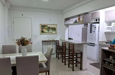 Á venda | mobiliado, 2 quartos, sacada com churrasqueira e 1 vaga de garagem - em campinas