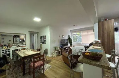 À venda | 70 m², semi mobiliado, 2 quartos e 1 vaga - coqueiros, em florianópolis.