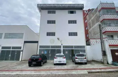 Locação | galpão comercial de 500 m² com 3 andares e 6 vagas - jardim atlântico, em florianópolis.