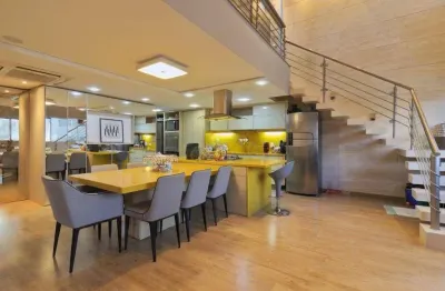 À venda | loft juarez machado, 180 m², mobiliado, 3 quartos e 3 vagas - centro, em florianópolis.