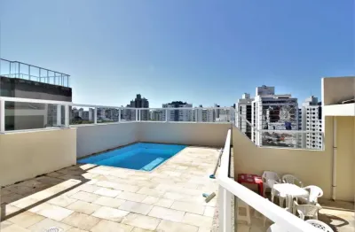 À venda | 198 m², duplex, terraço privativo, 3 quartos e 2 vagas - centro, em florianópolis.