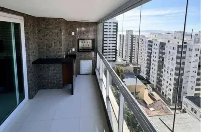 Locação | 122 m², sacada com churrasqueira, mobiliado, 3 suítes e 3 vagas - agronômica, em florianópolis.