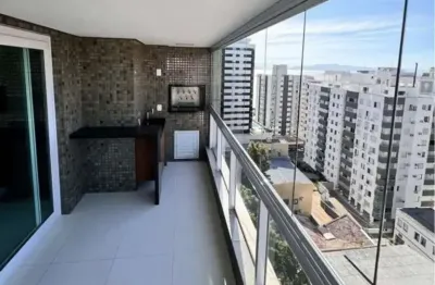 Locação | 122 m², sacada com churrasqueira, mobiliado, 3 suítes e 3 vagas - agronômica, em florianópolis.